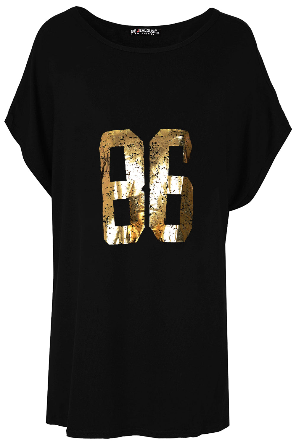 Isla 69 76 86 Printed Baggy Oversized T Shirt