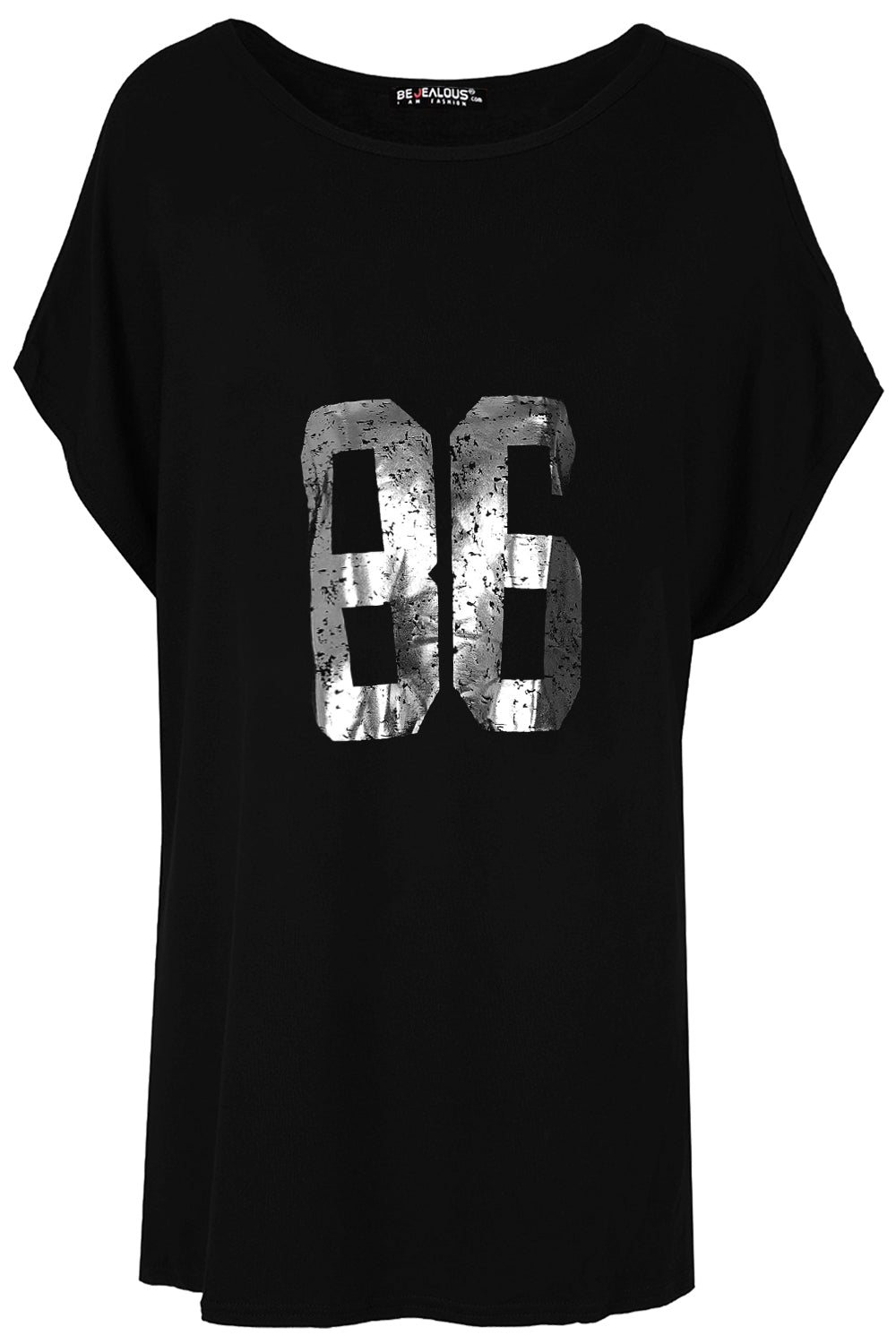 Isla 69 76 86 Printed Baggy Oversized T Shirt