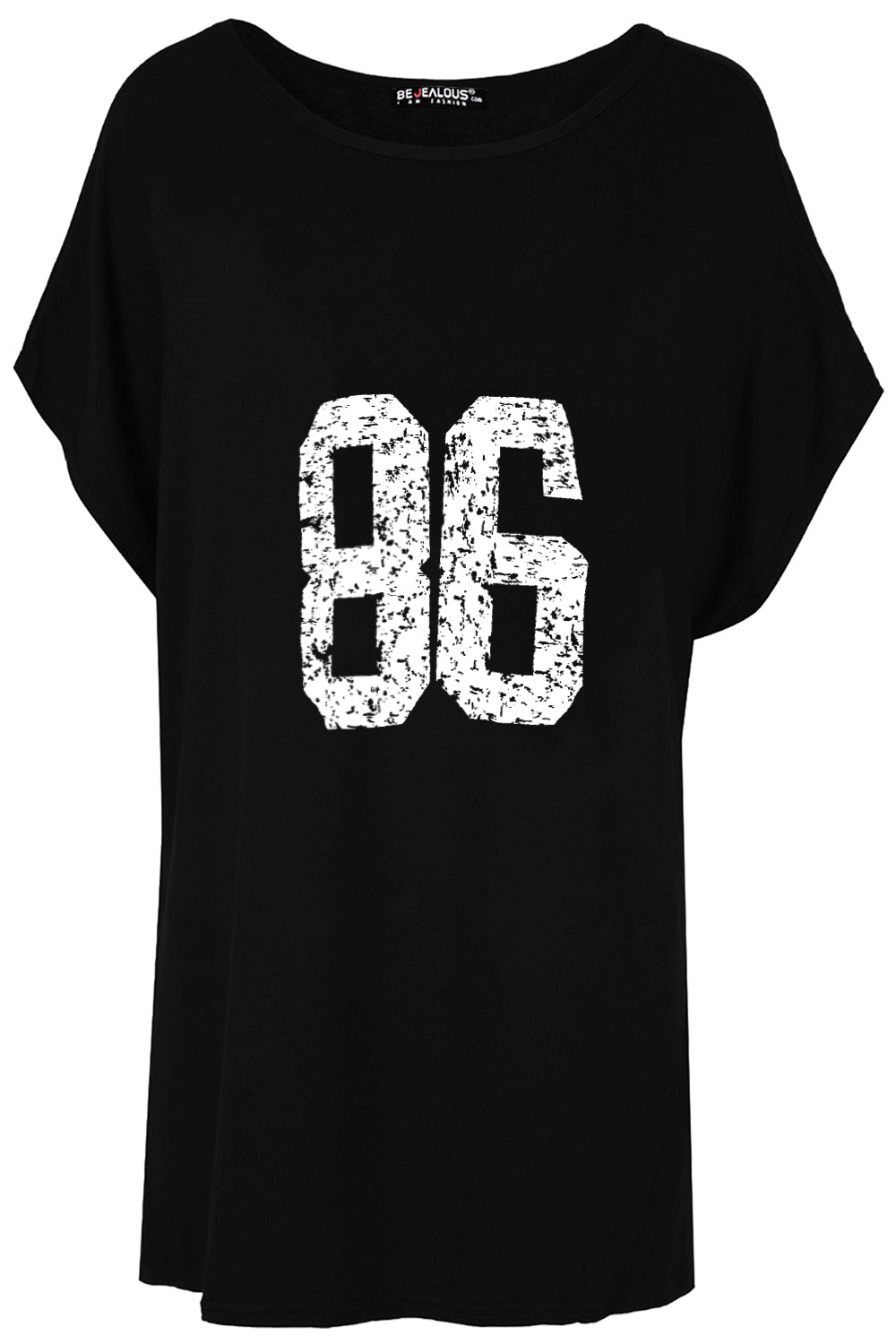 Isla 69 76 86 Printed Baggy Oversized T Shirt