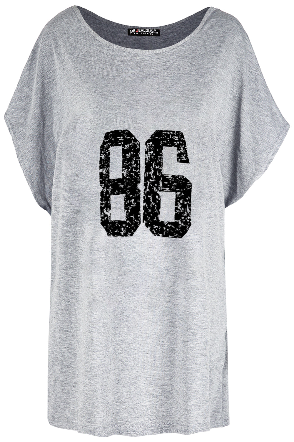 Isla 69 76 86 Printed Baggy Oversized T Shirt