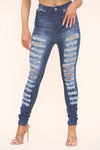 Grace Ankle Denim Mom Jeans