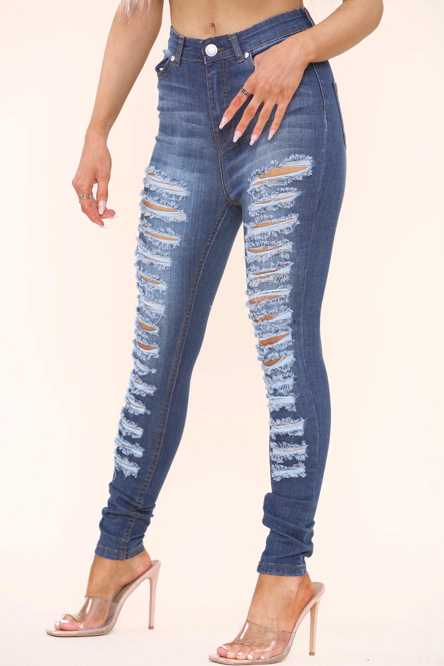 Grace Ankle Denim Mom Jeans