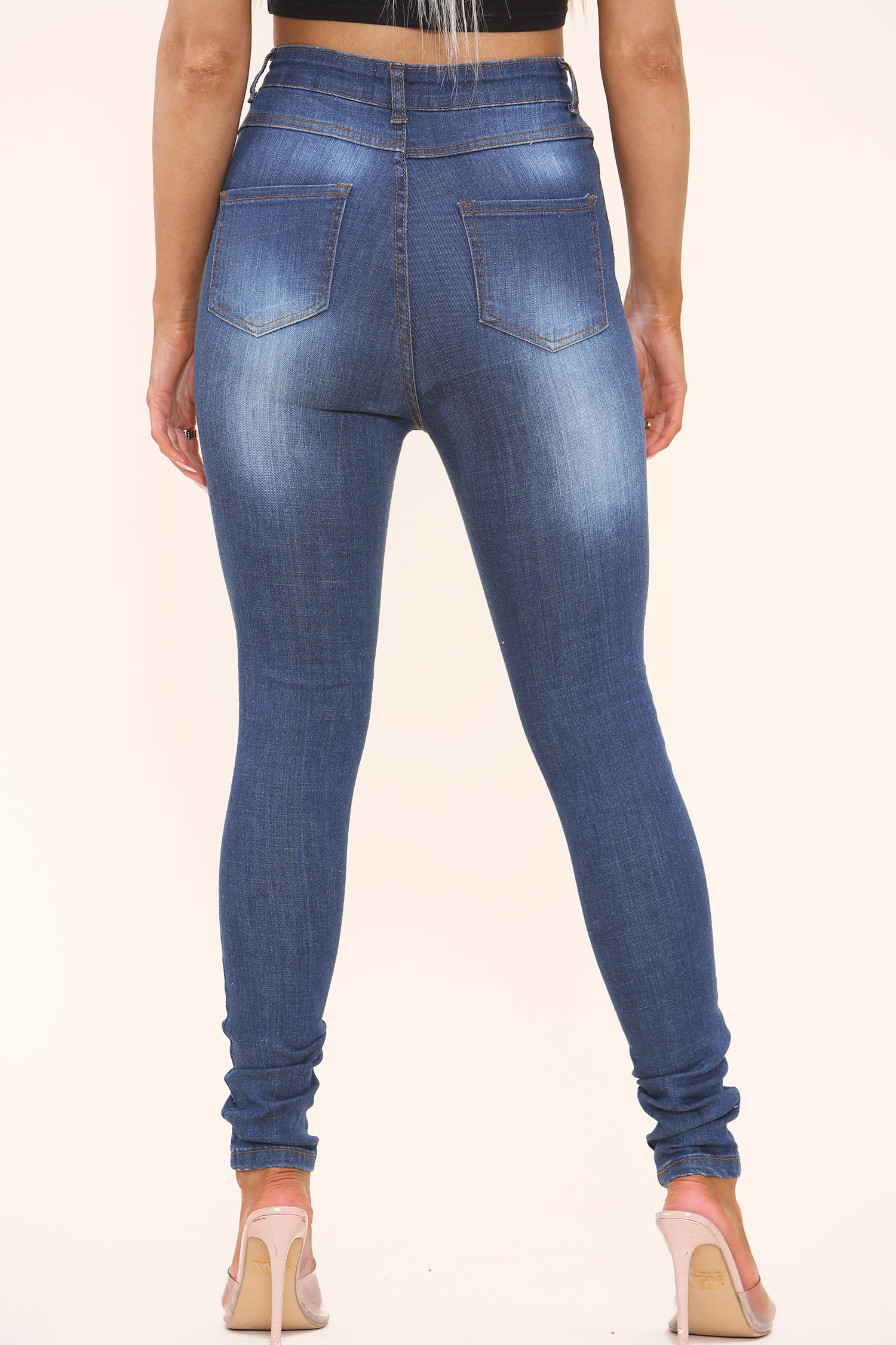 Grace Ankle Denim Mom Jeans