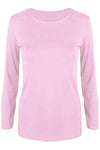 Olivia Plain Casual Long Sleeve T Shirt