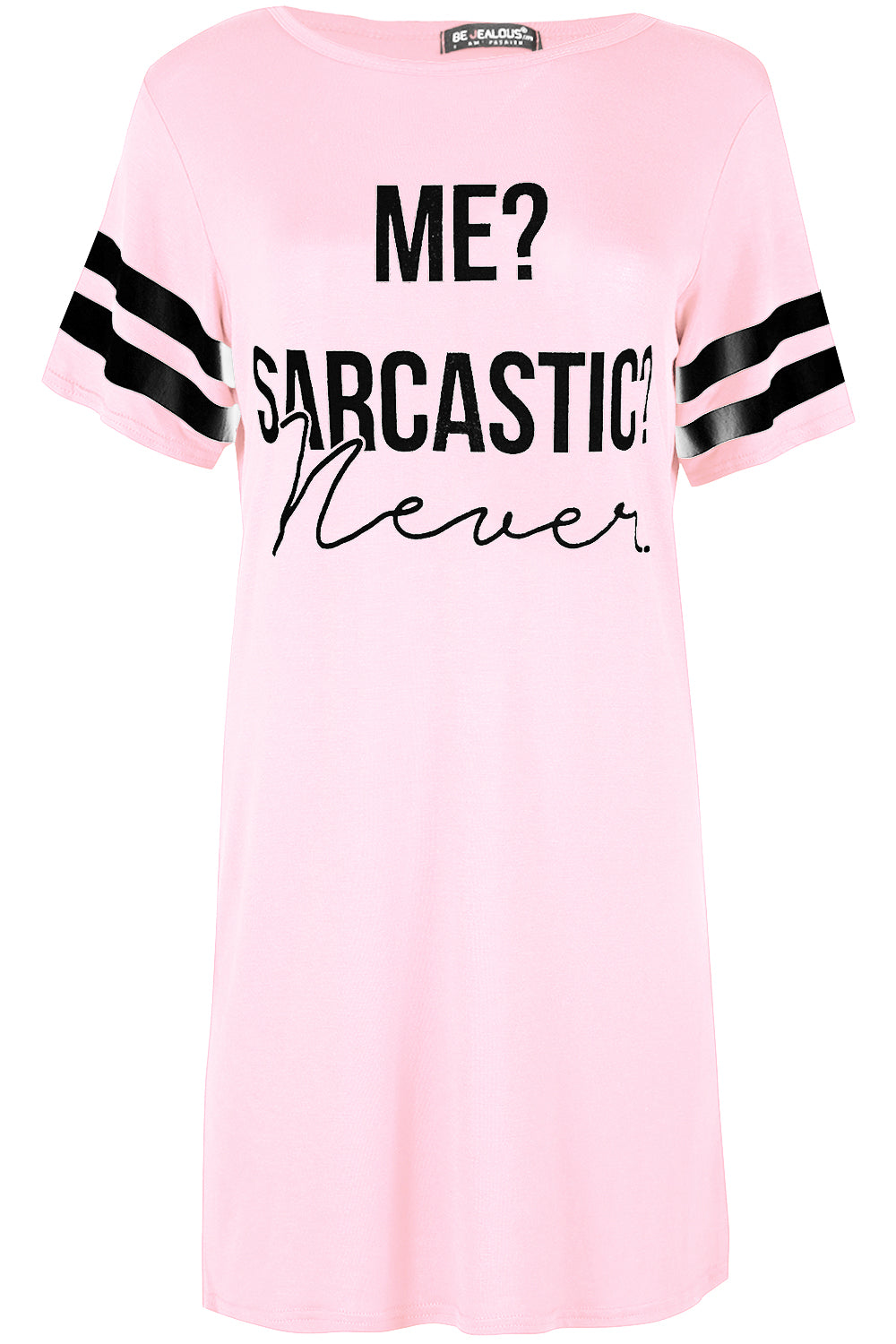 Monochrome Me Sarcastic Never Nightie