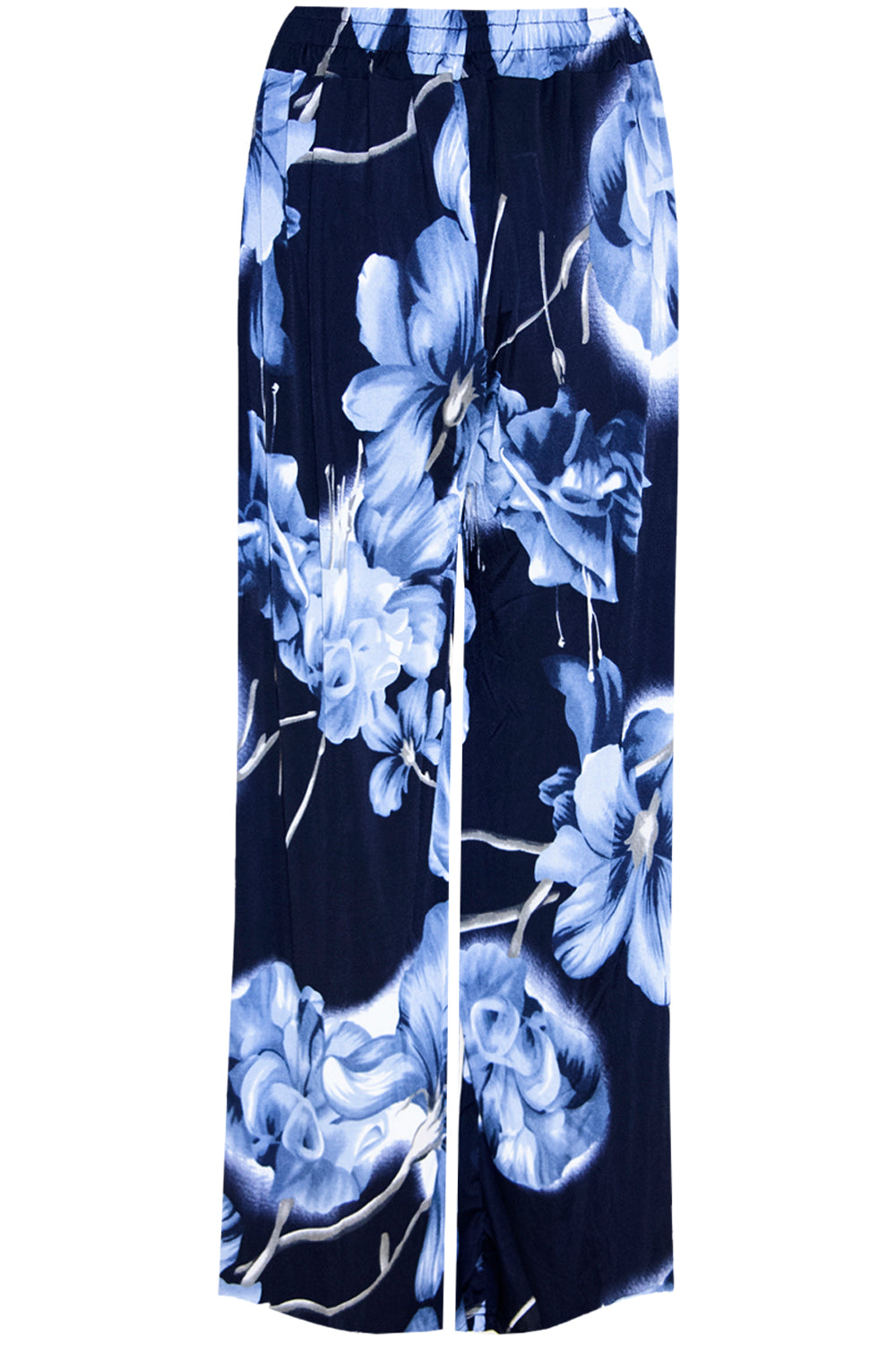 Lily Floral Print Wide Leg 3/4 Palazzo Pants