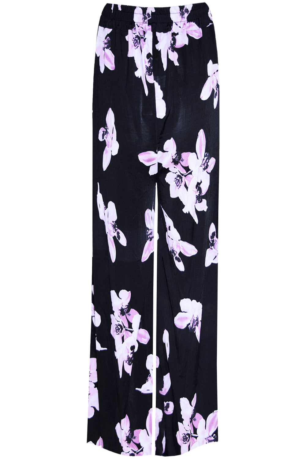 Emily Floral Print Wide Leg Palazzo Pants