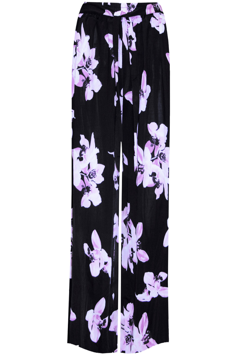 Emily Floral Print Wide Leg Palazzo Pants
