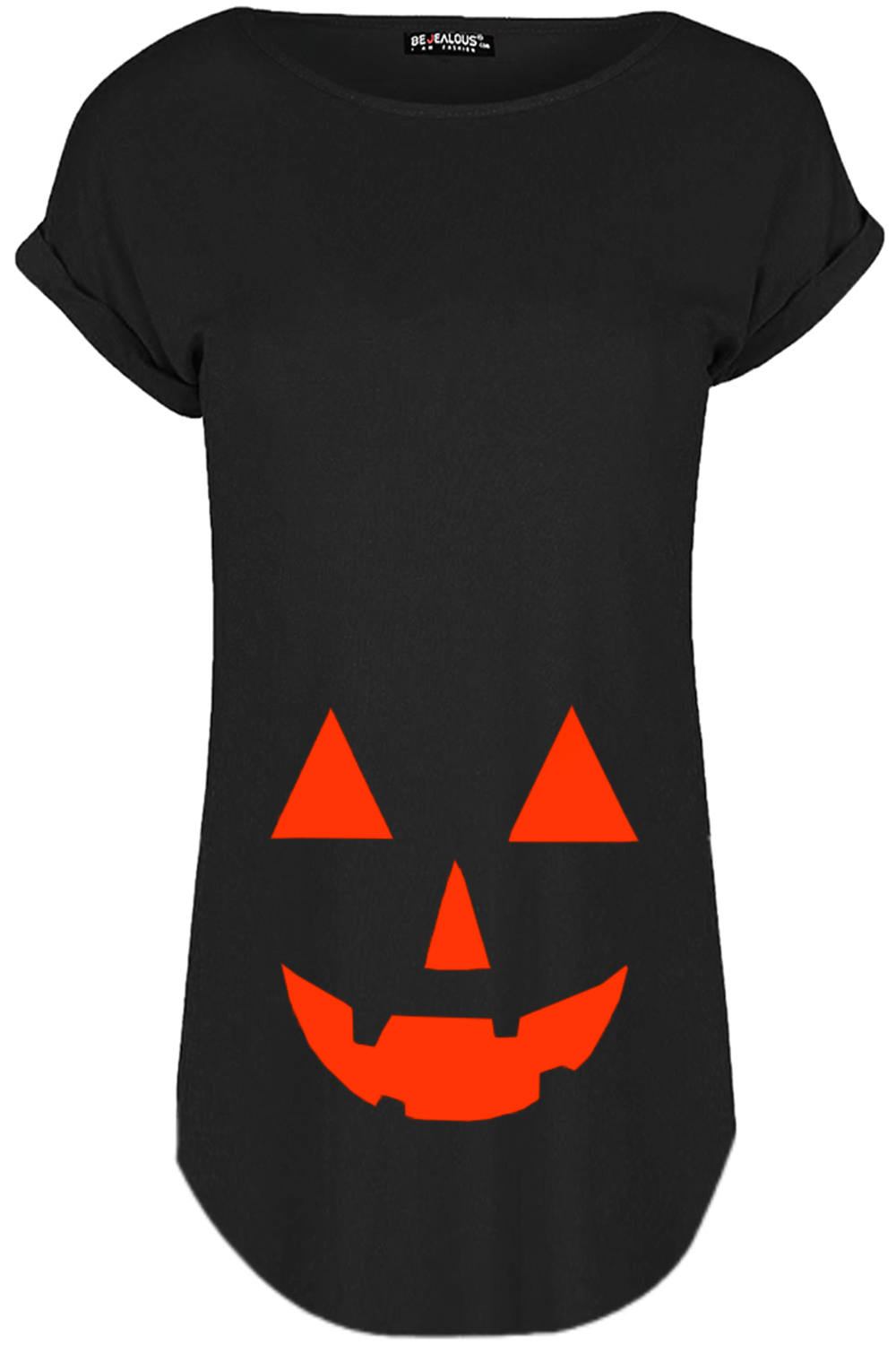 Lottie Turn Up Cap Sleeve T Shirt Top