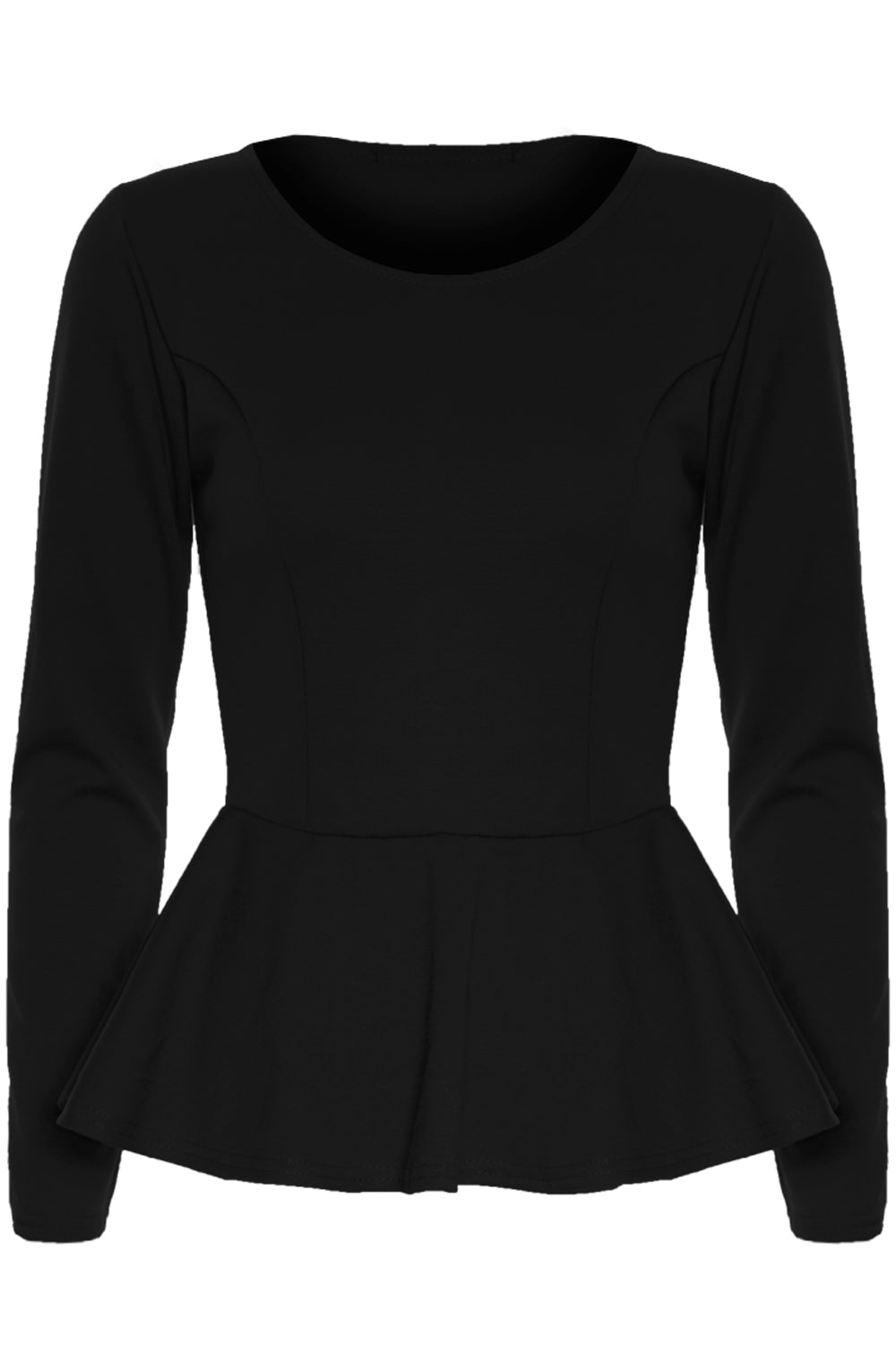 Aria Frill Long Sleeve Mini Dress Top