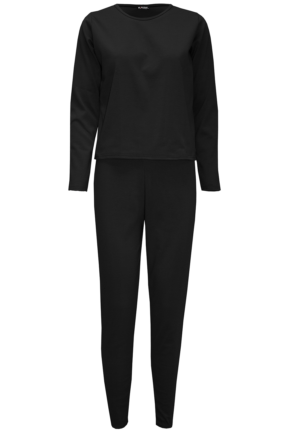 Maria Plain Long Sleeve (2PCS) Tracksuits Co-ord Set