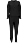 Maria Plain Long Sleeve (2PCS) Tracksuits Co-ord Set