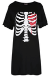 Mia Halloween Bleeding Heart T-Shirt Dress