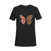 Emily Short Sleeve Butterfly Print Baggy T-Shirt