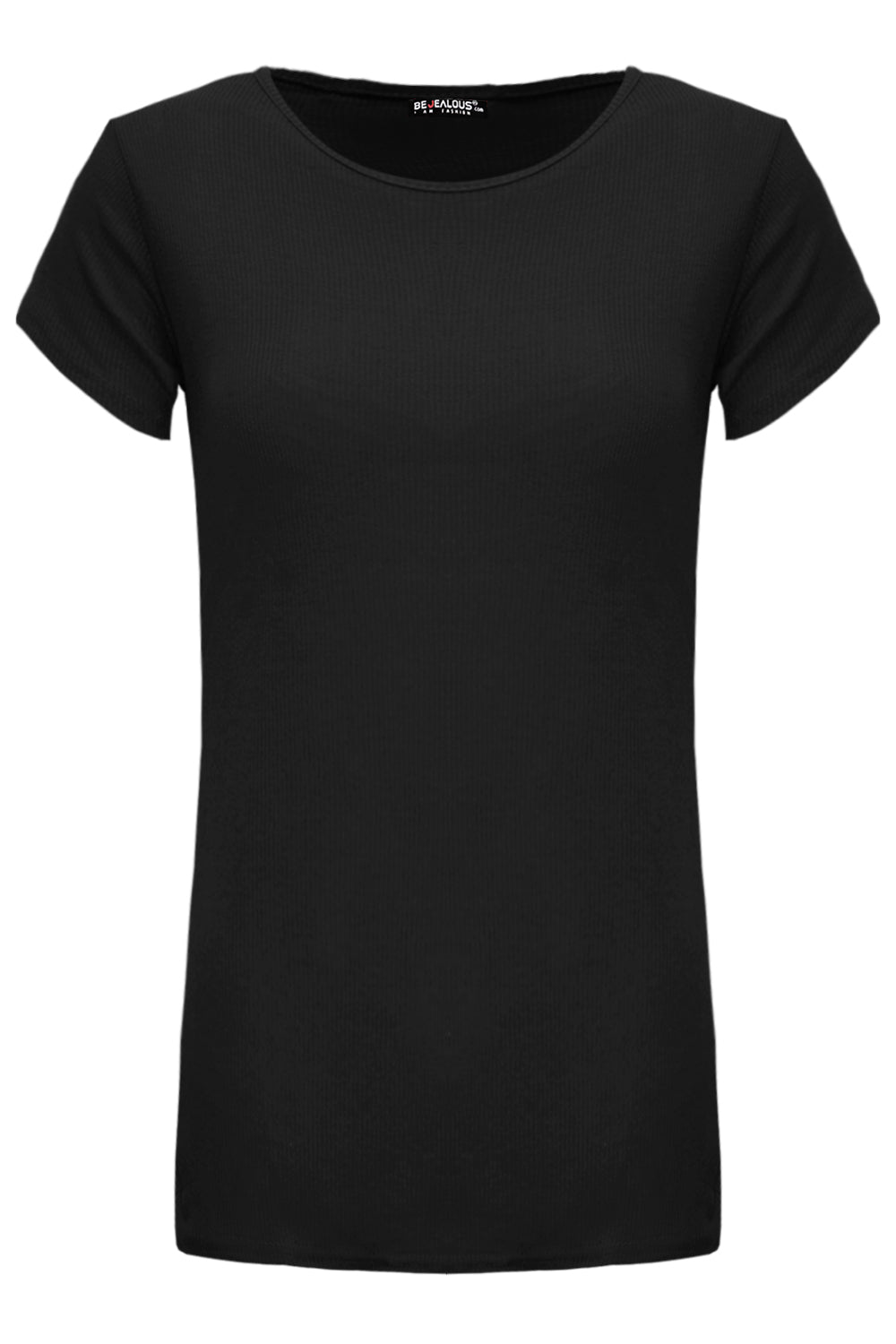Maisie Plain Round Neck T-Shirt