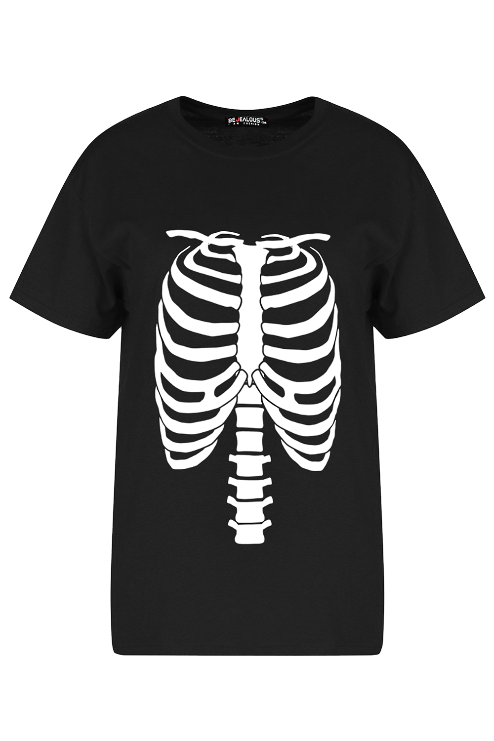 Grace Halloween Baggy Skeleton Costume T-Shirt