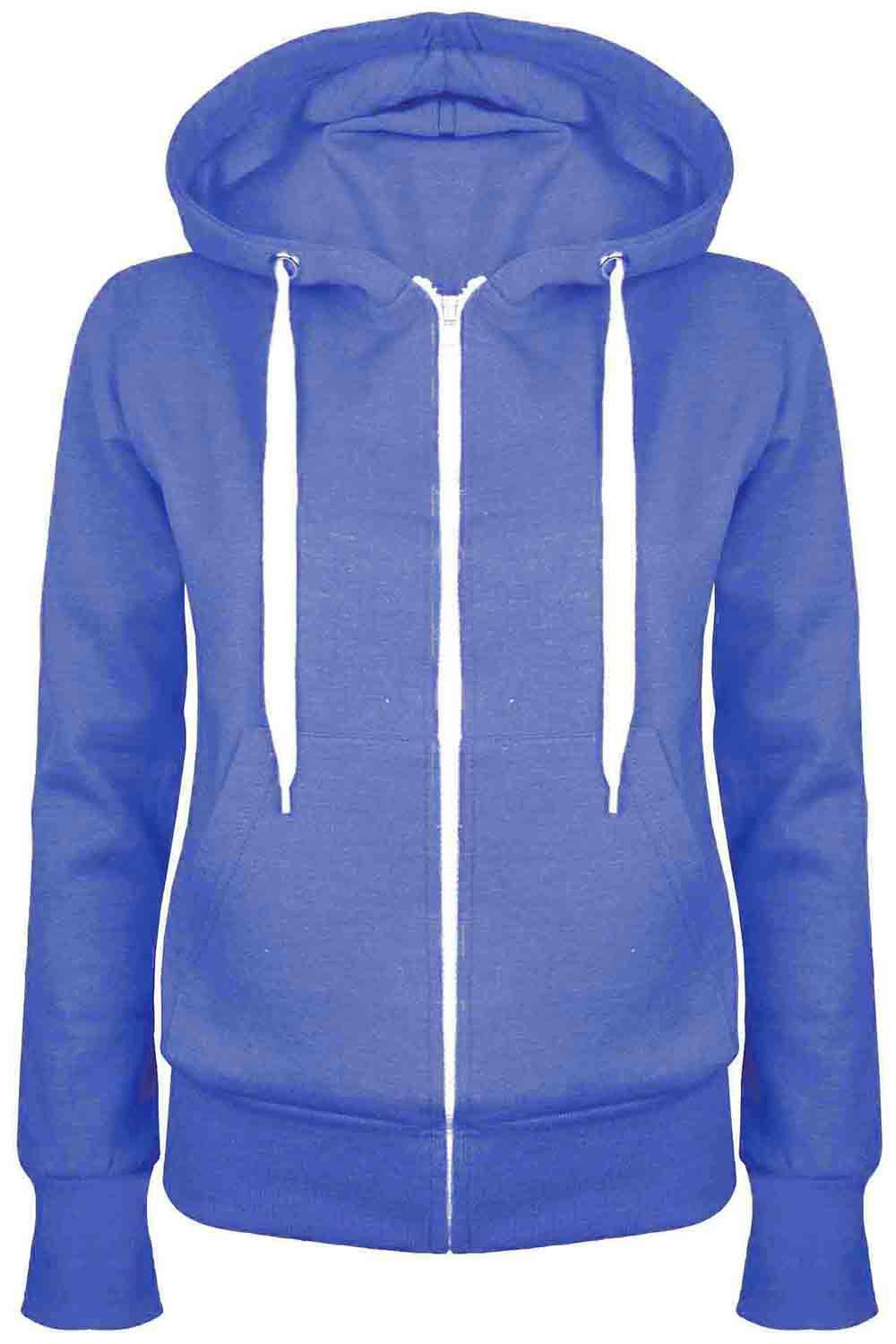 Zara Fleece Line Zip Up Hoodie