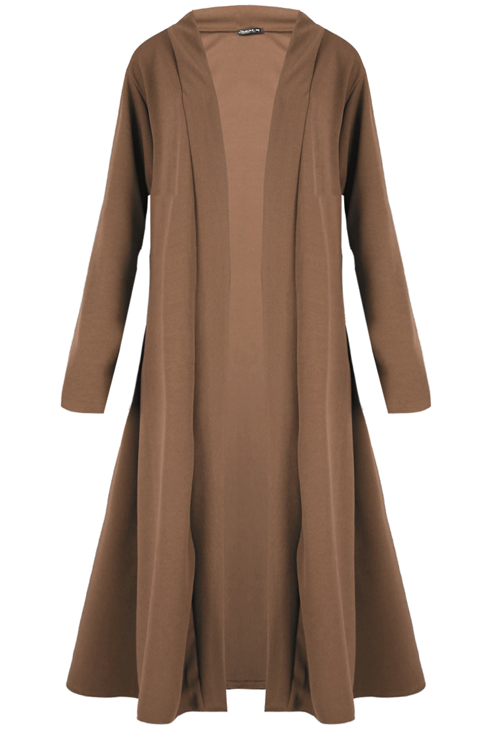 Grace Long Sleeve Open Front Midi Jacket