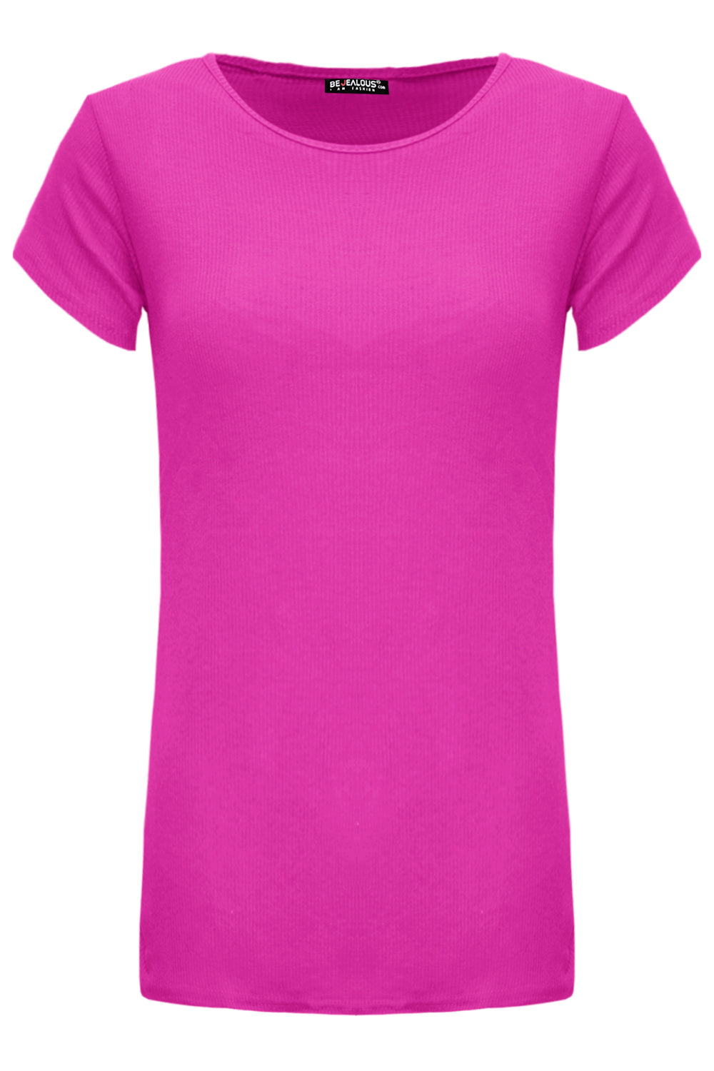Maisie Plain Round Neck T-Shirt