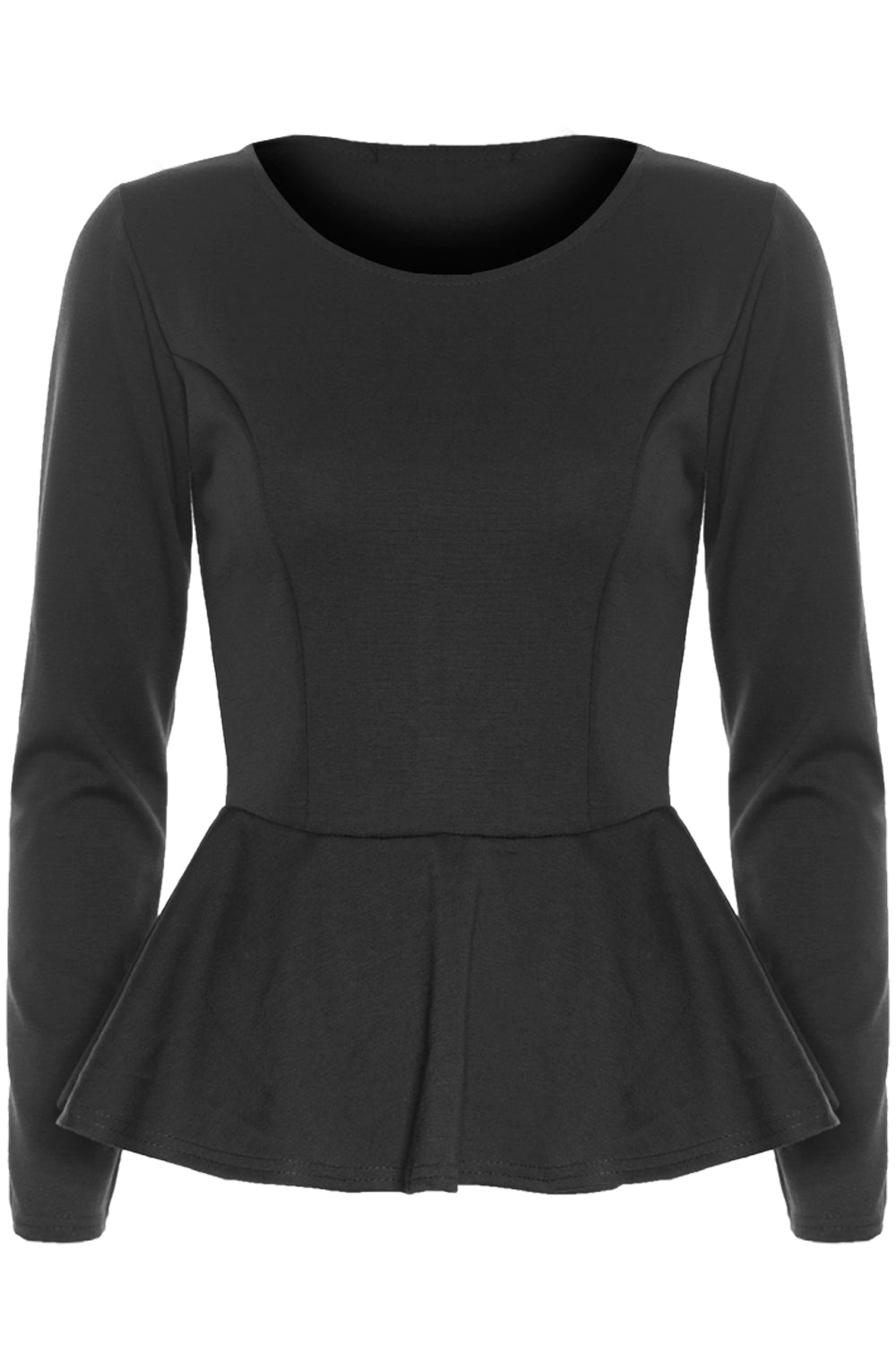 Aria Frill Long Sleeve Mini Dress Top