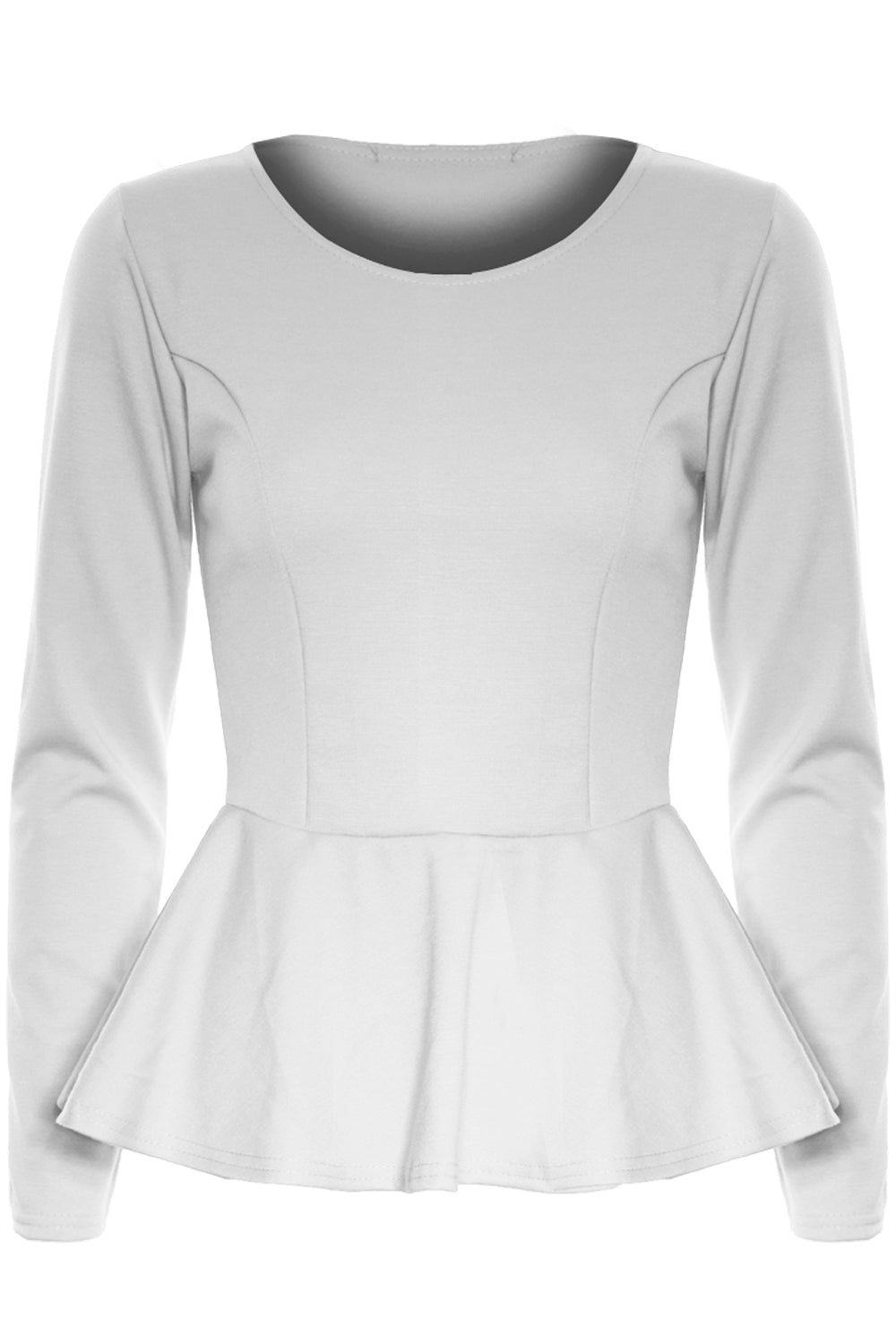 Aria Frill Long Sleeve Mini Dress Top