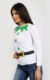 Lily Elf Costume Christmas Long Sleeve T Shirt