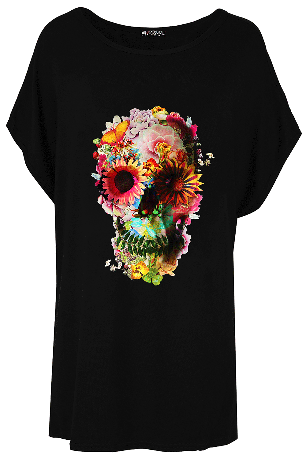 Sarah Halloween Printed Baggy T Shirt Top