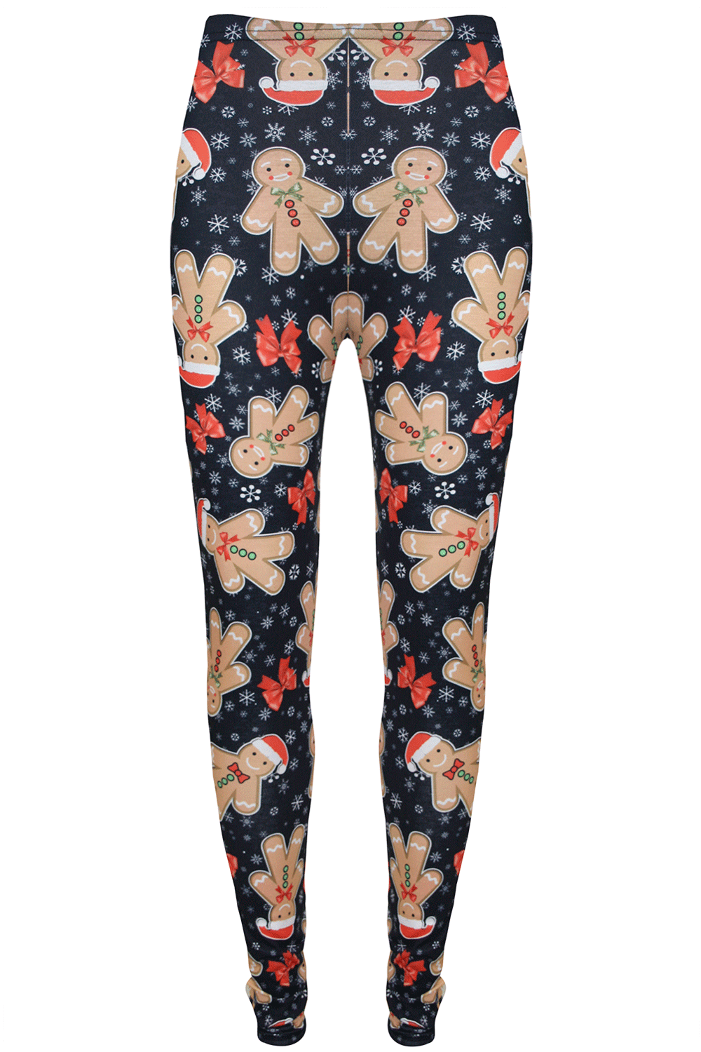 Isla Santa Christmas Reindeer Snowman Leggings