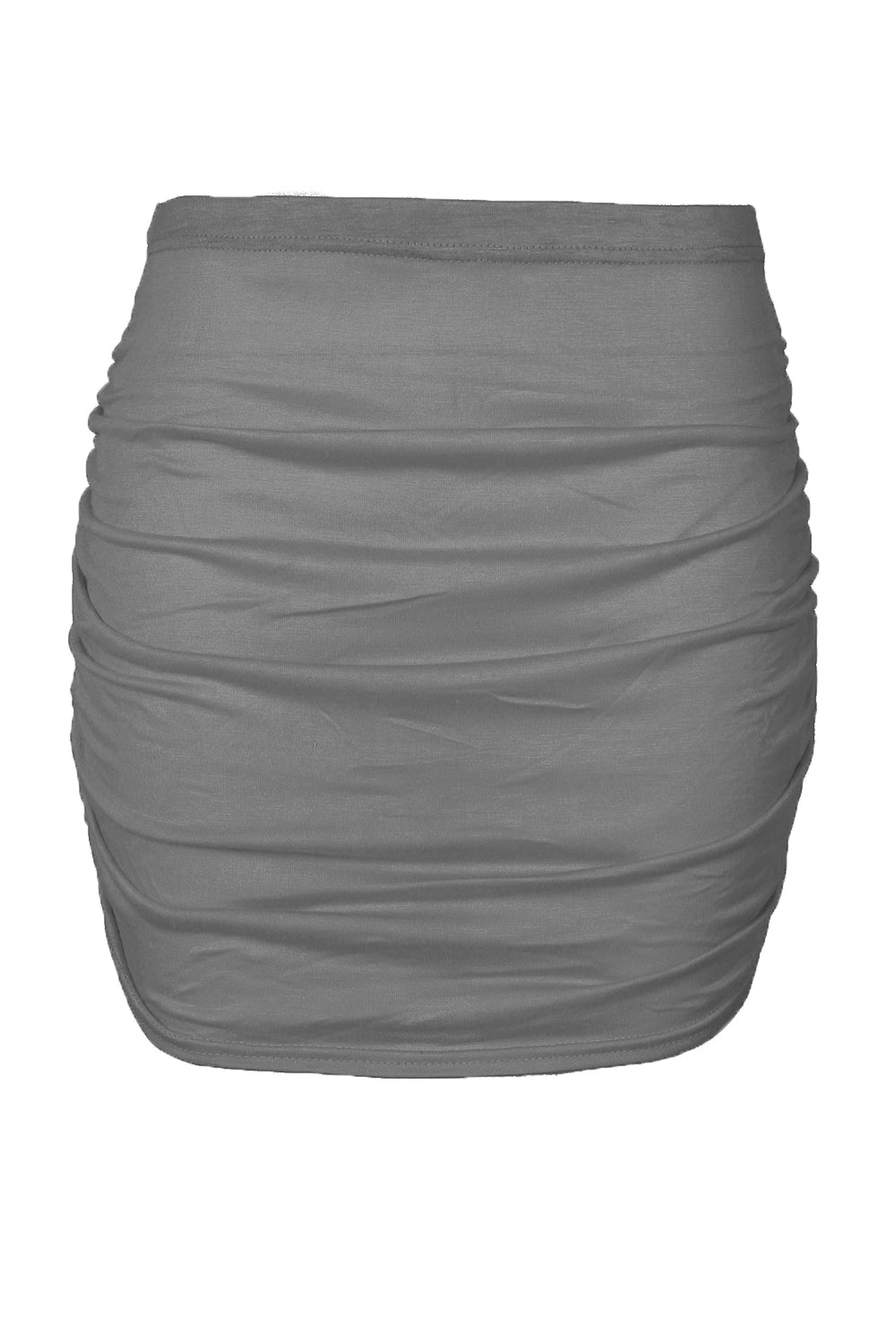 Bella High Waist Ruched Mini Skirt