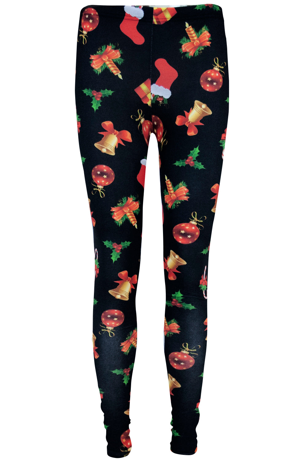 Lily Christmas Rudolph Santa Wall Leggings