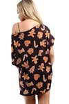 Mia Gift Tree Bells Christmas Baggy T Shirt