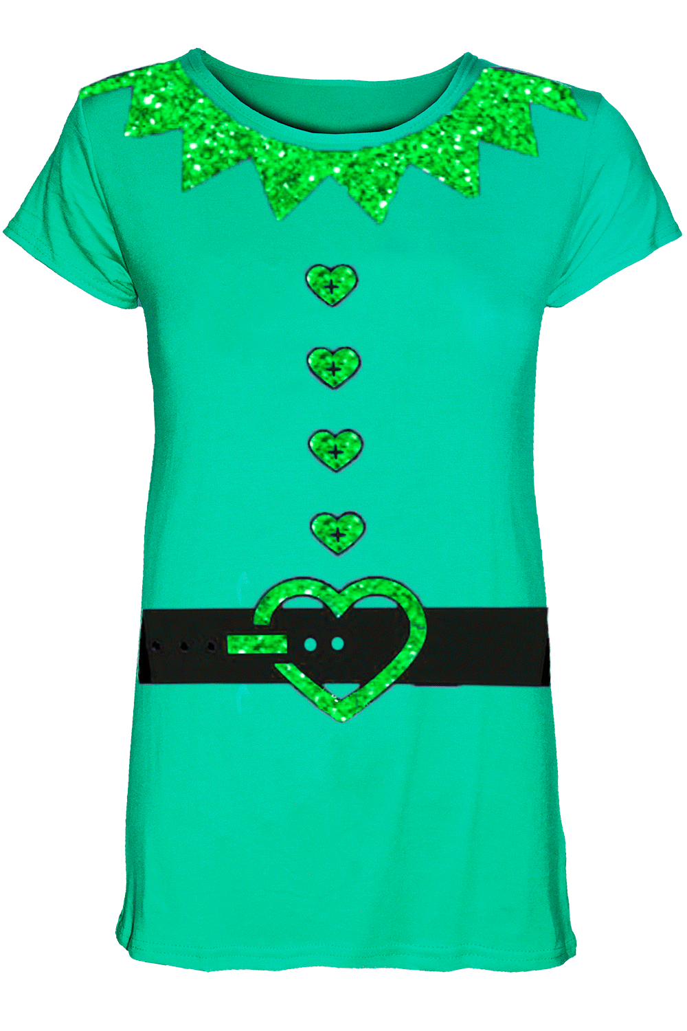 Christmas Costume Graphic Print Tshirt