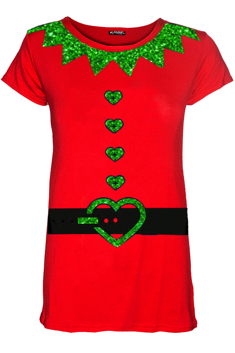 Christmas Costume Graphic Print Tshirt