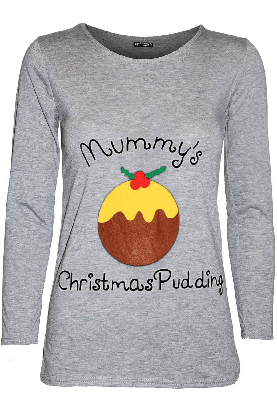 Aria Mummy's Christmas Pudding Long Sleeve T Shirt