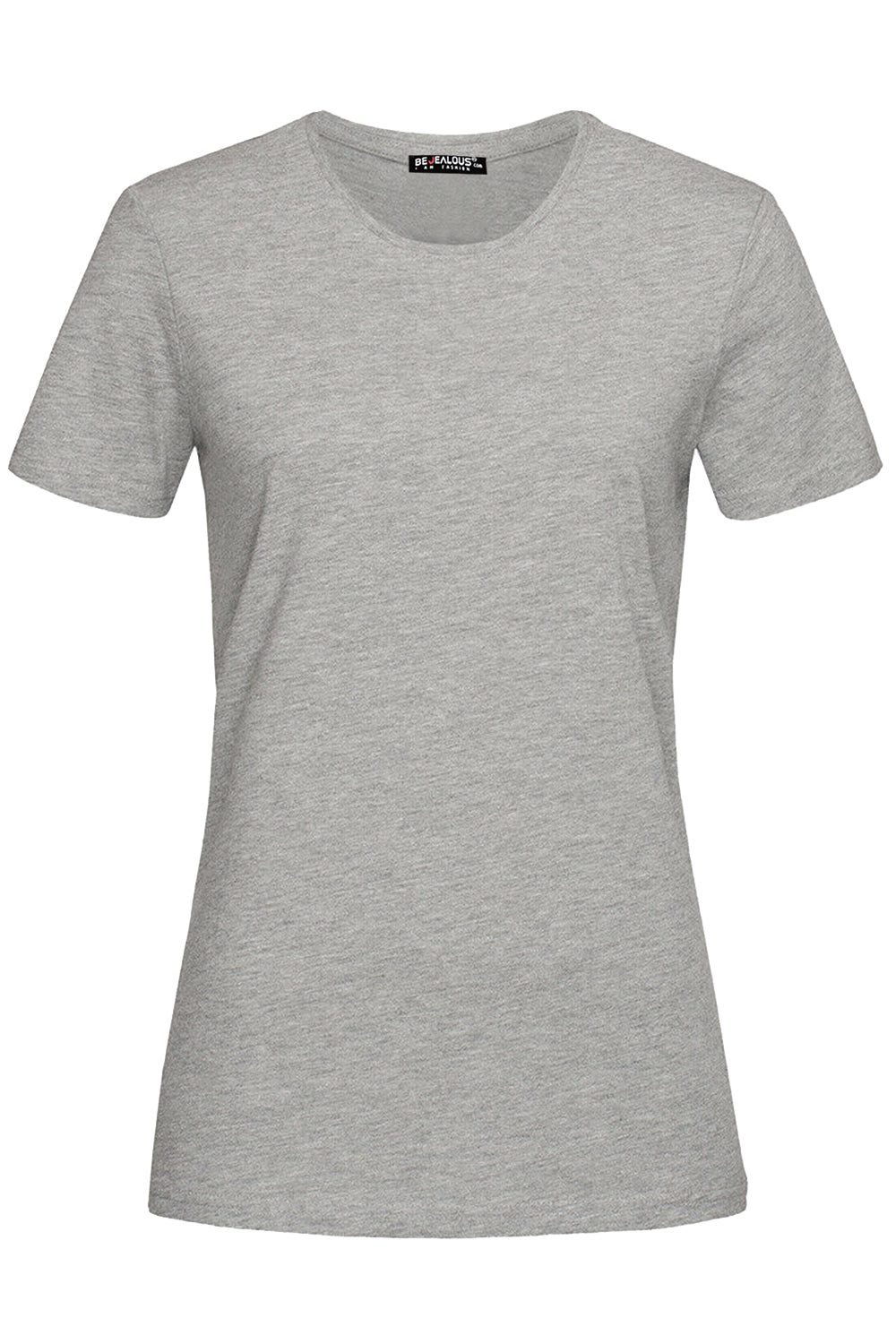 Mia Plain Casual Basic Sports TShirt