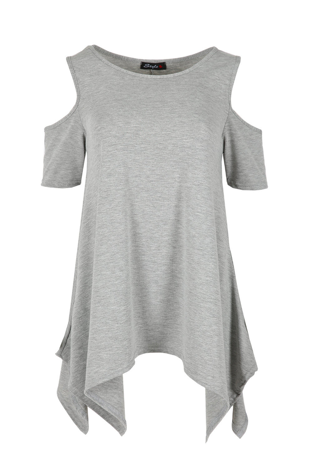 Robyn Hanky Hem Baggy Cap Sleeve Top