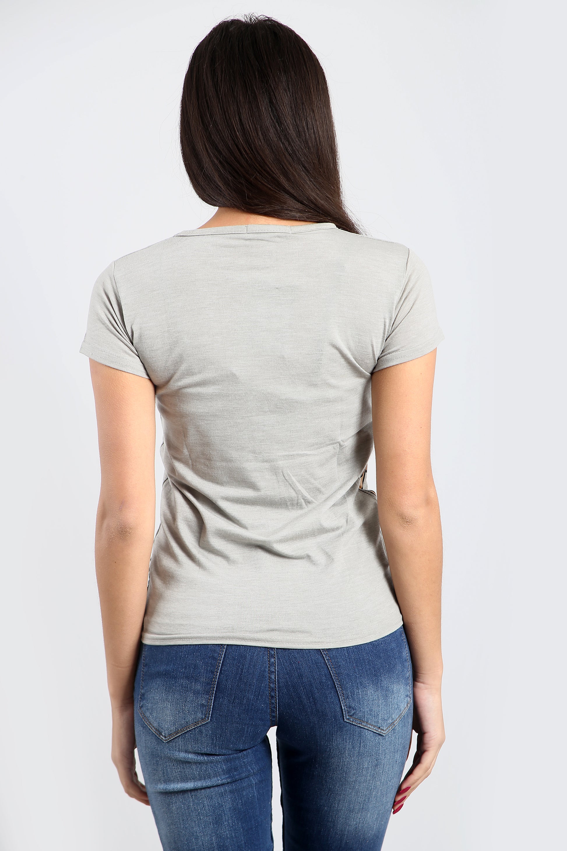 Lily Christmas Kissing Reindeer Snowflakes T-Shirt