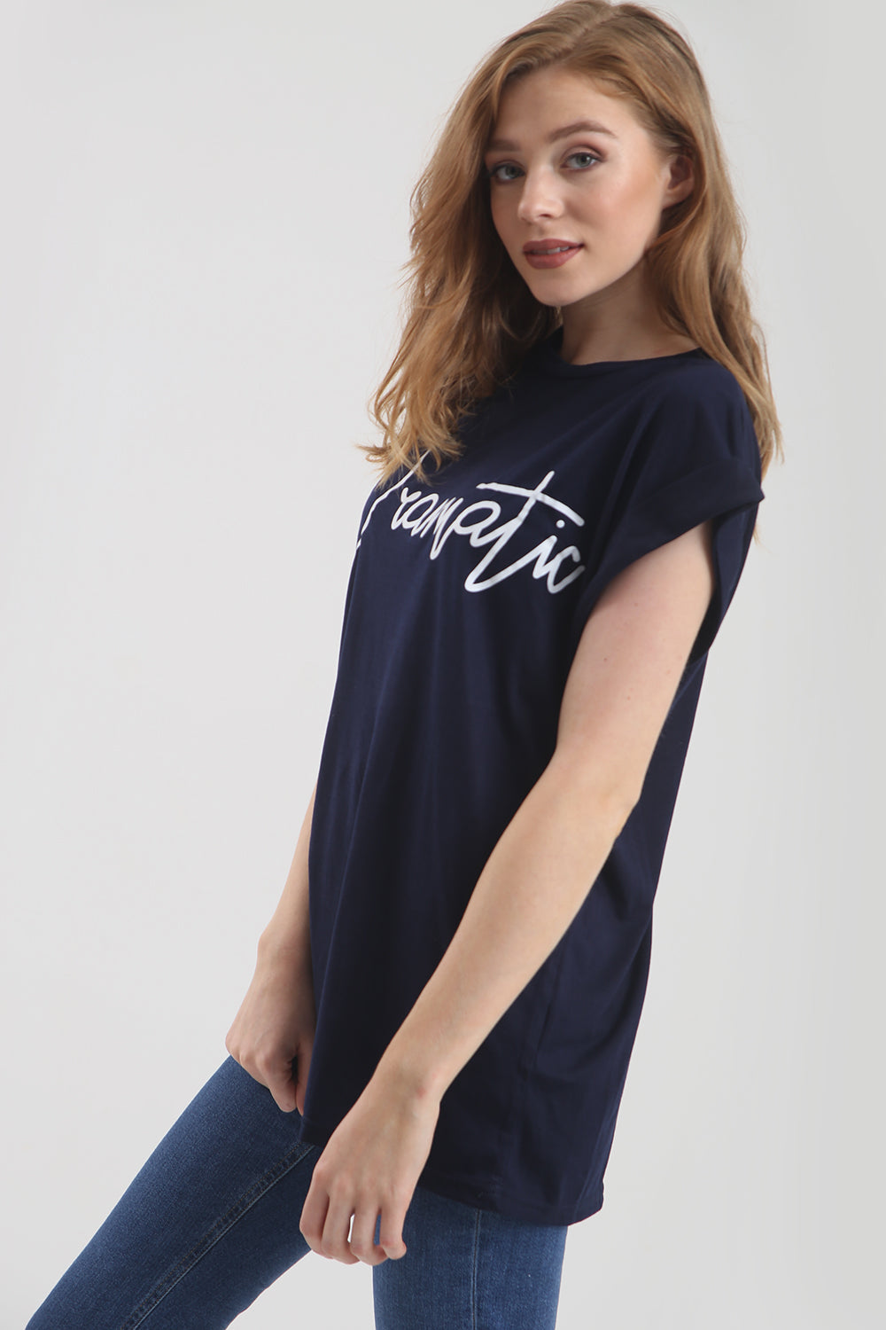 'Dramatic' Relaxed Fit Black Slogan T-Shirt - bejealous-com