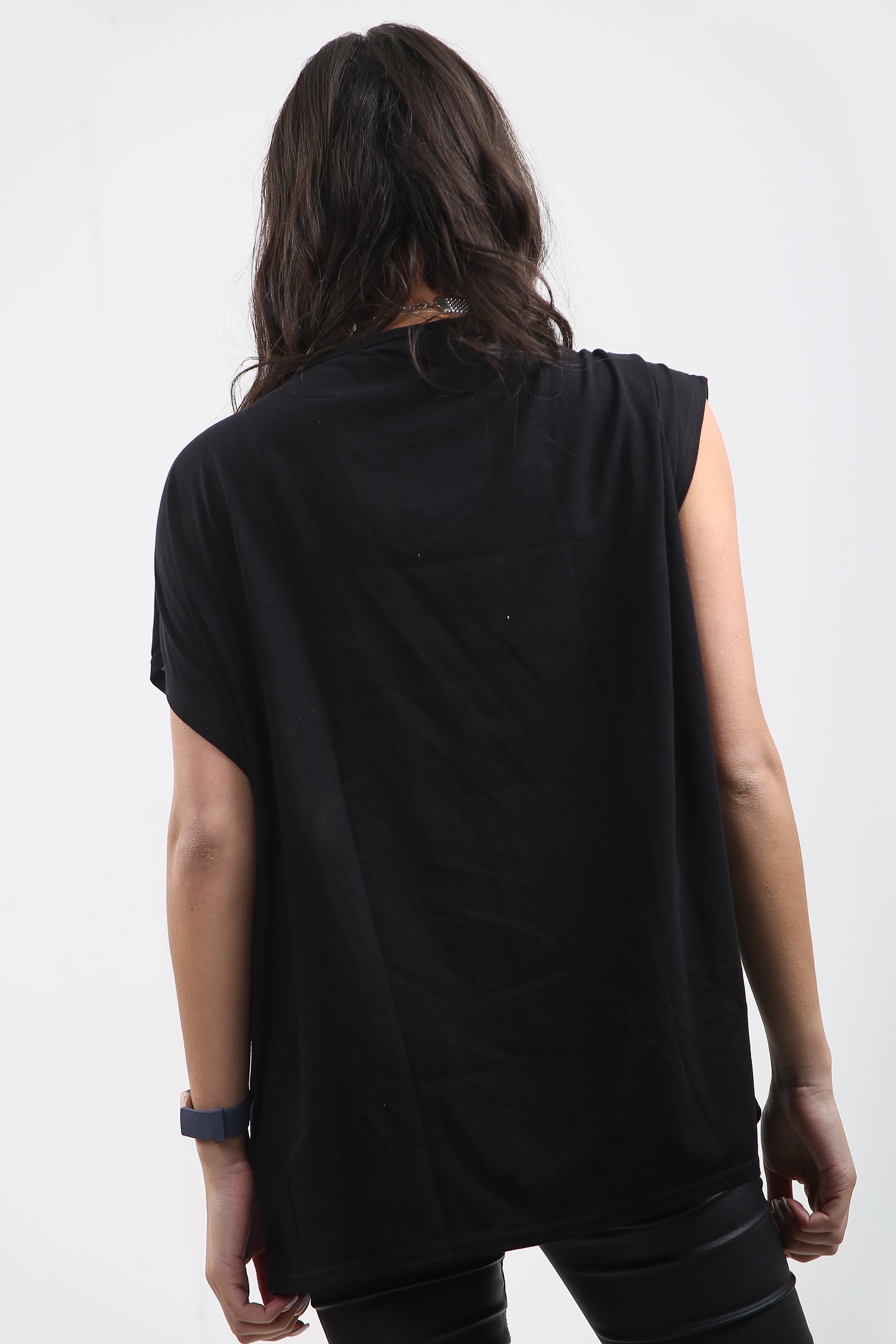 Freya Oversized Bitting Lips Skull Head T Shirt