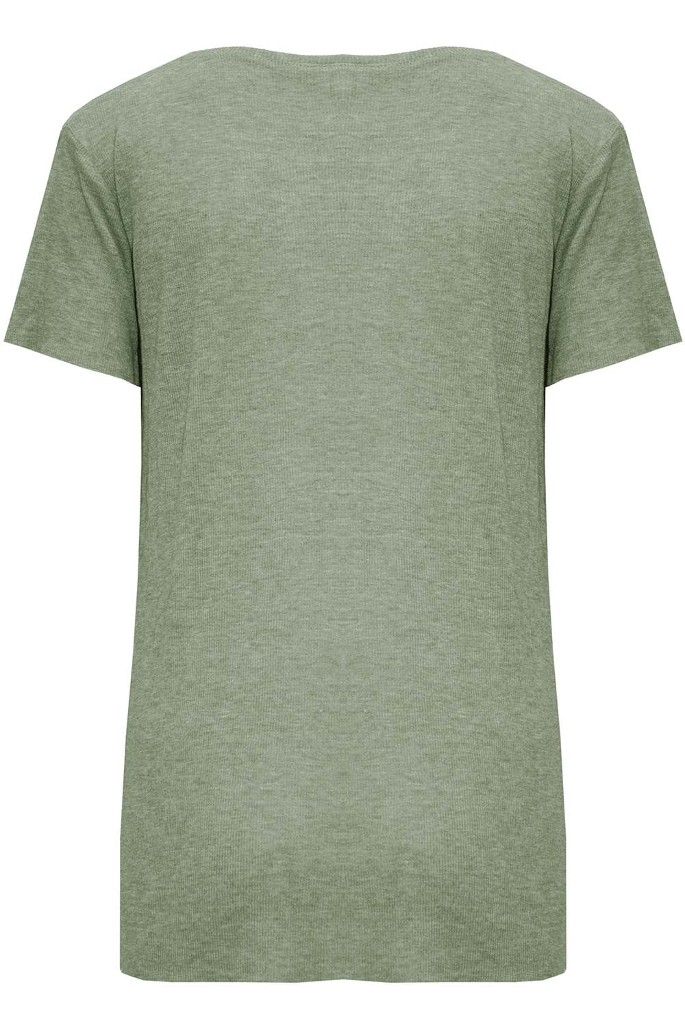 Ava V Neck Baggy Hi Lo Basic T Shirt