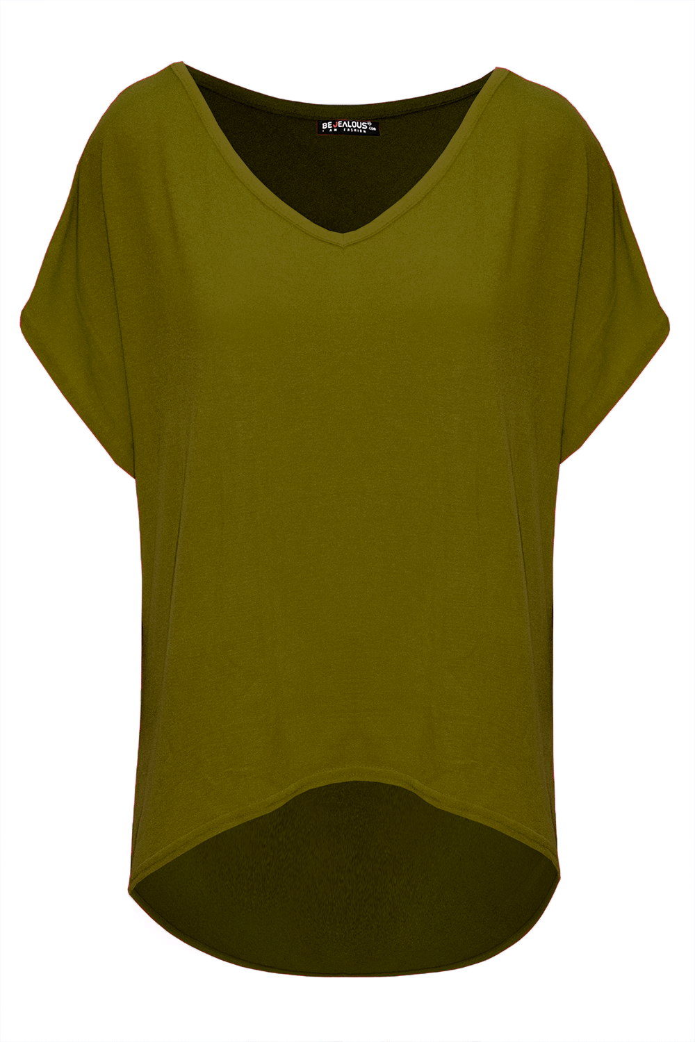 Aria HiLo Baggy V Neck Casual T Shirt