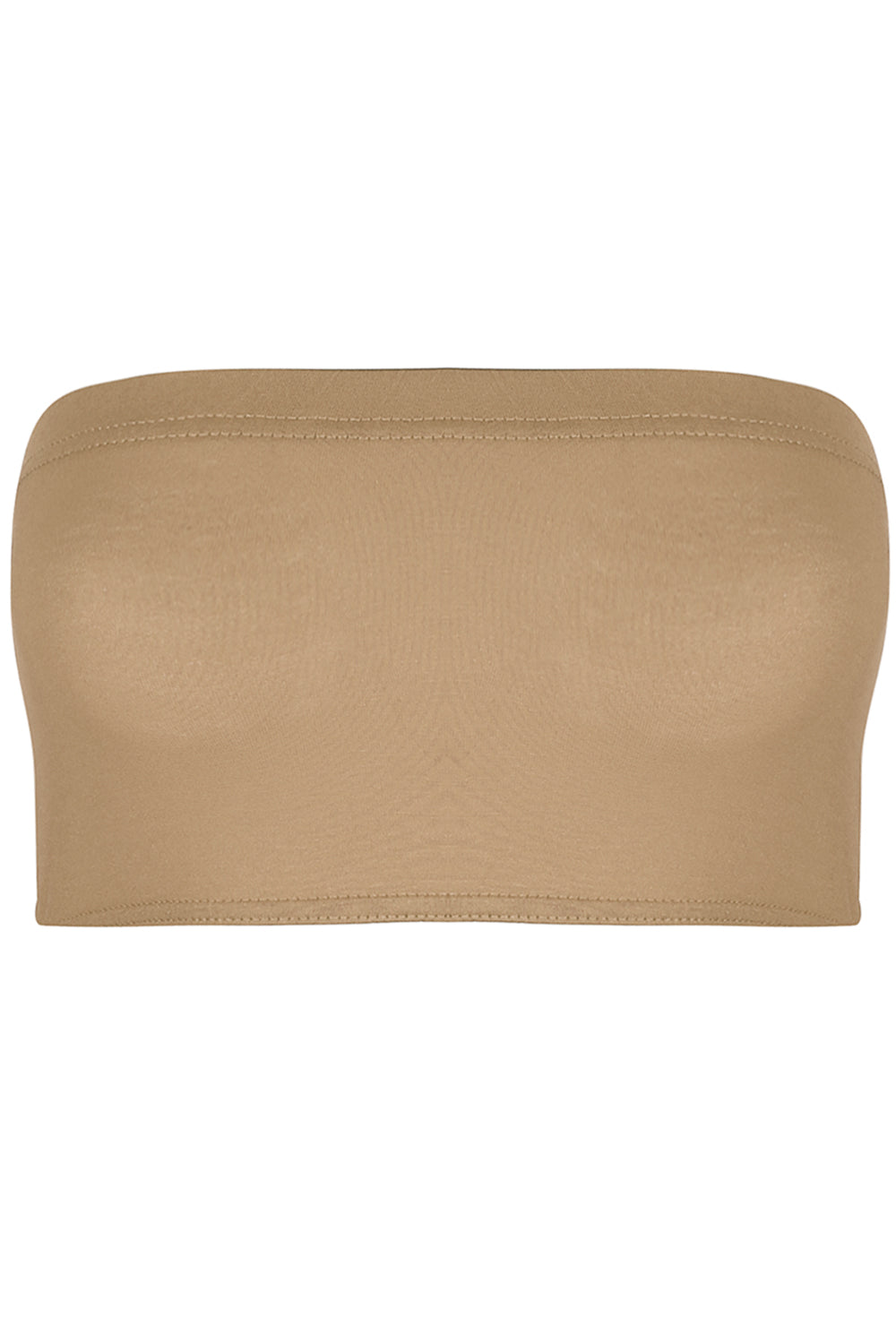 Lizzi Bandeau Basic Jersey Crop Top