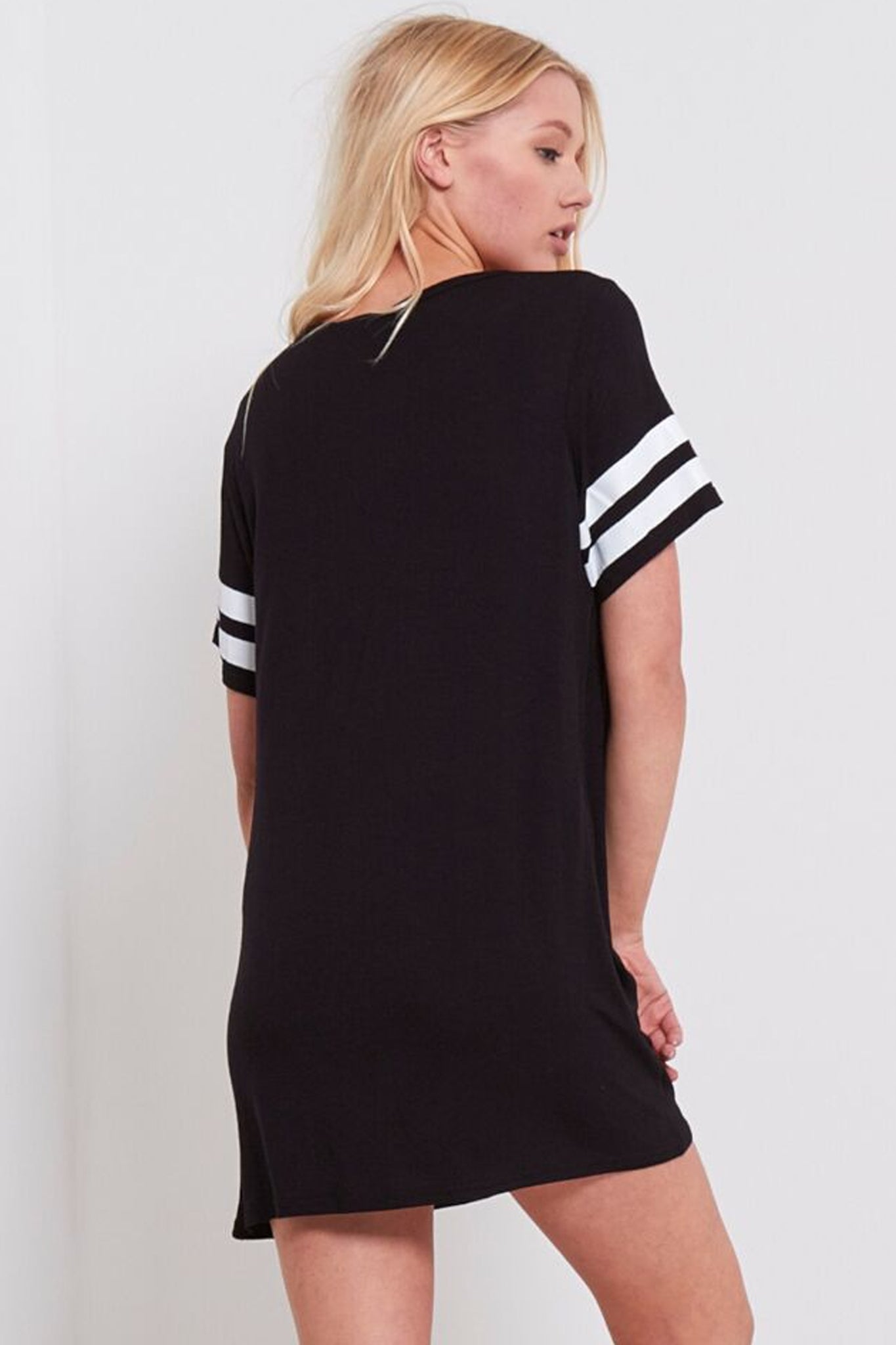 Monochrome Me Sarcastic Never Nightie - bejealous-com