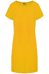 Basic Short Sleeve Tshirt Dress in Turquoise