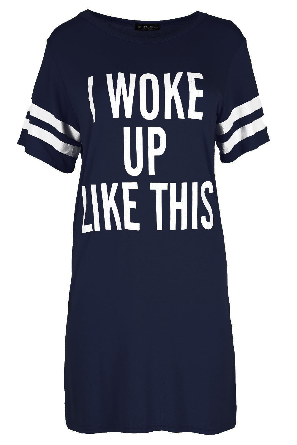 Plus I Woke Up Like This Slogan Night Dress