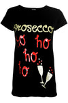 Maisie Ho Ho Ho Xmas Christmas T Shirt Top