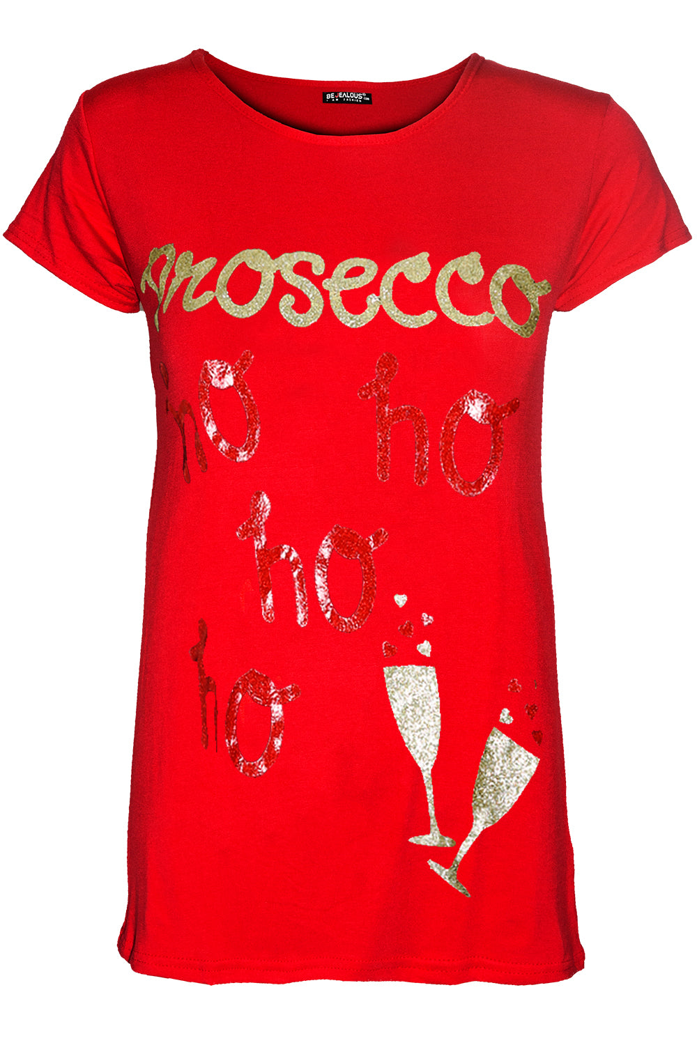 Maisie Ho Ho Ho Xmas Christmas T Shirt Top