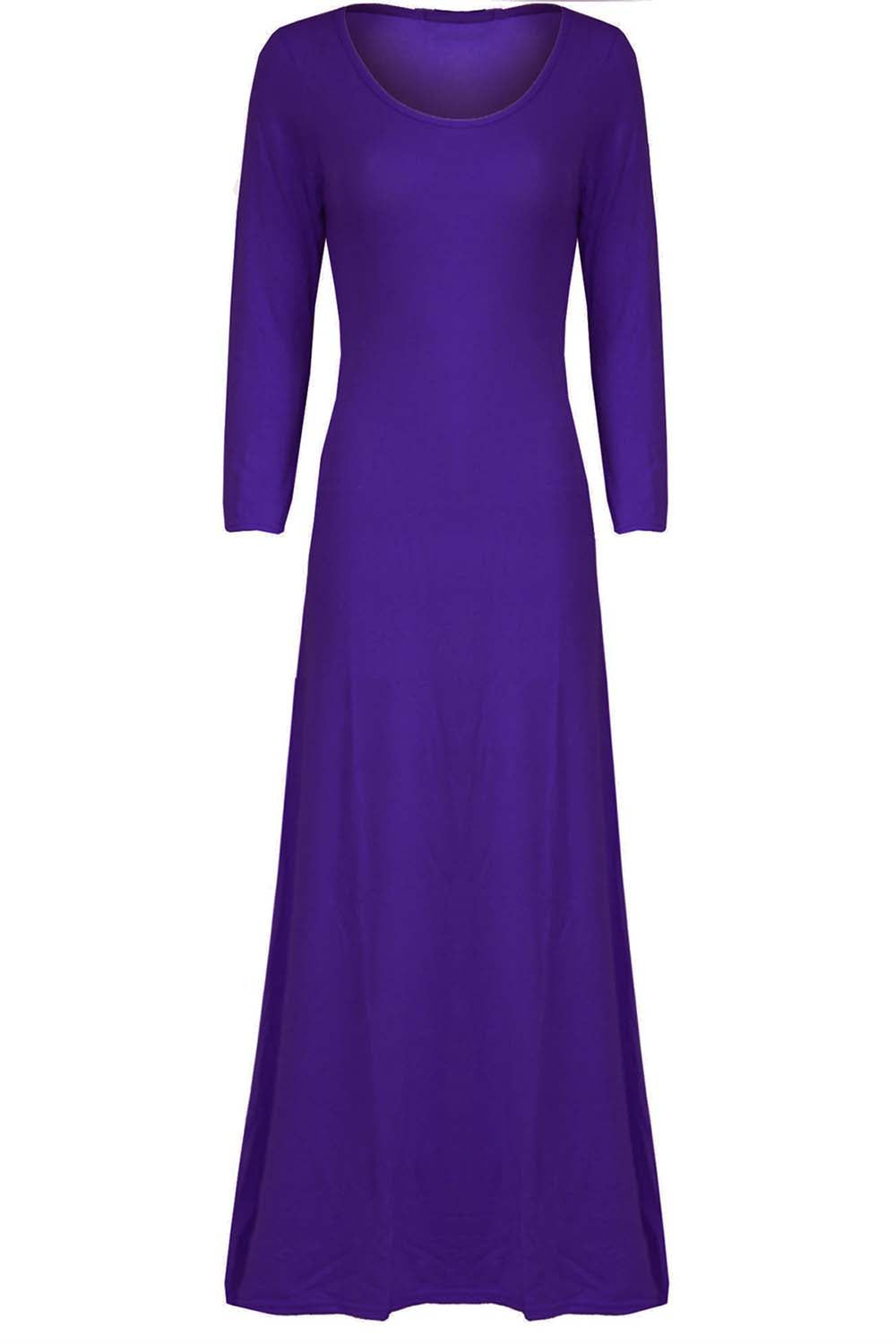 Marie Long Sleeve Floaty Maxi Dress