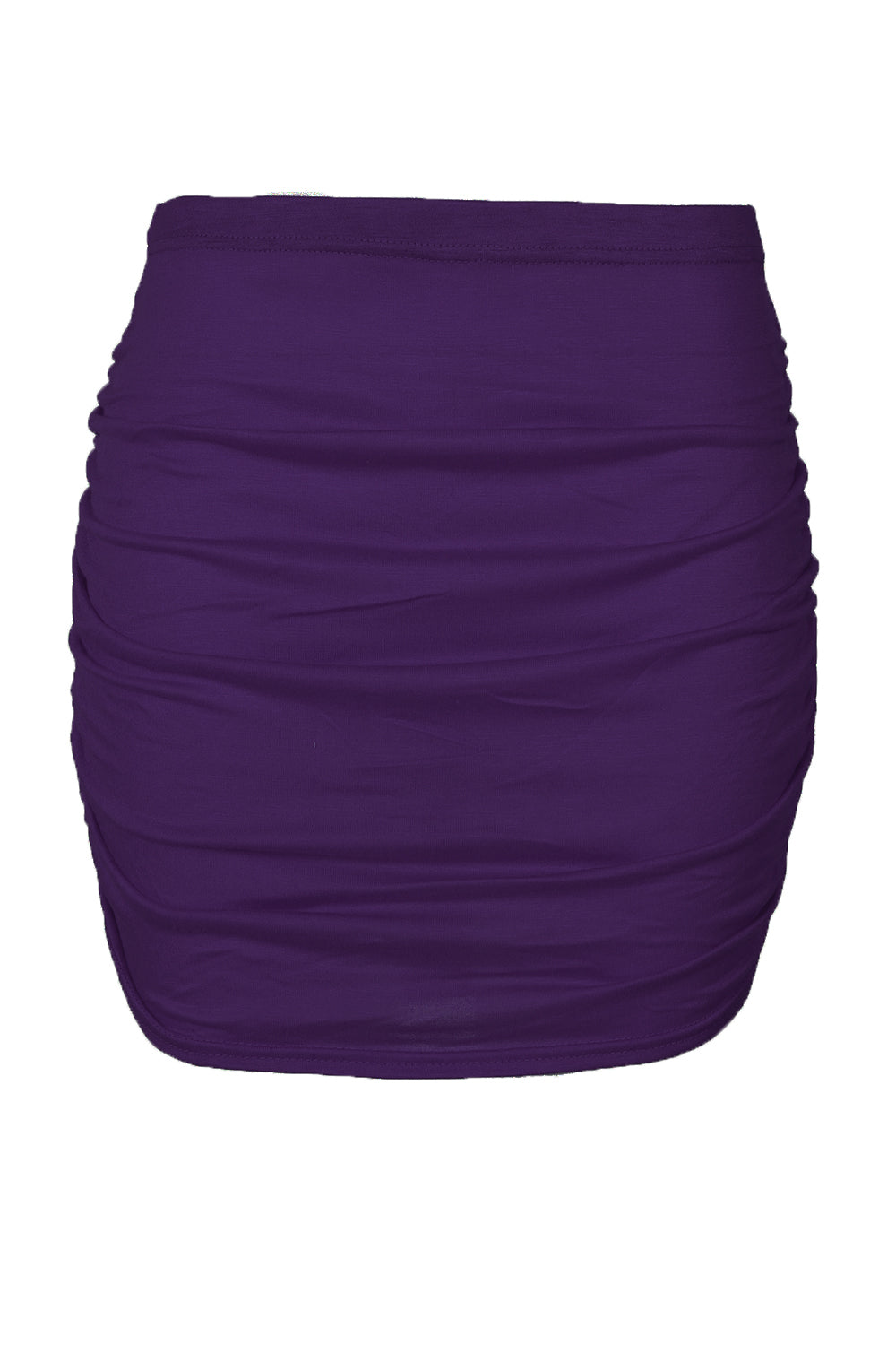 Bella High Waist Ruched Mini Skirt