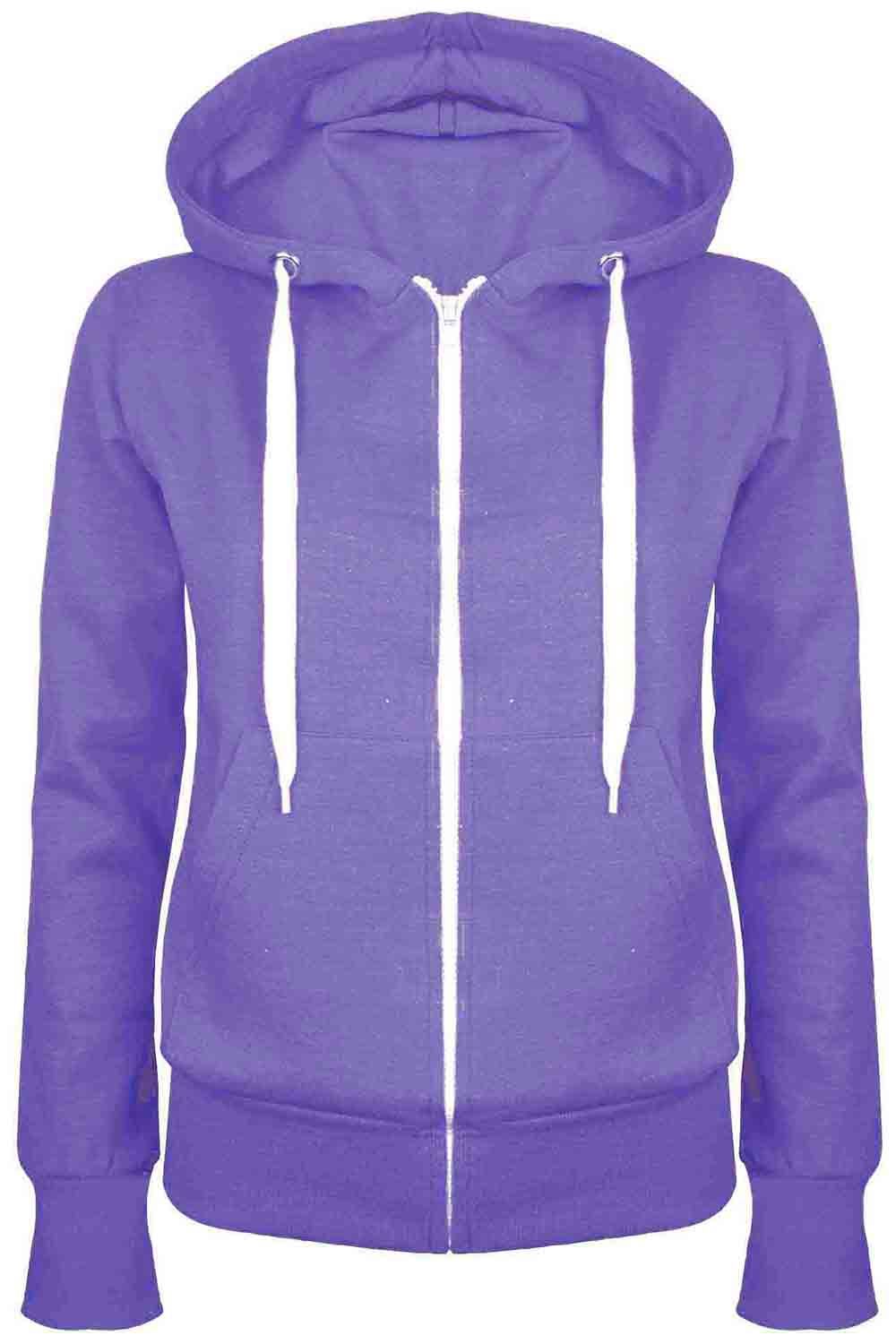 Zara Fleece Lined Zip Up Hoodie